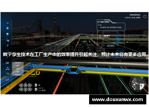 数字孪生技术在工厂生产中的效率提升引起关注，预计未来将有更多应用
